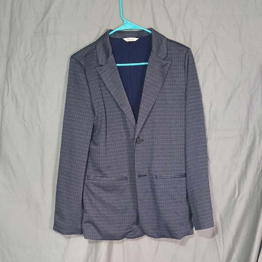 Cat & Jack Dark Blue Patterned Blazer